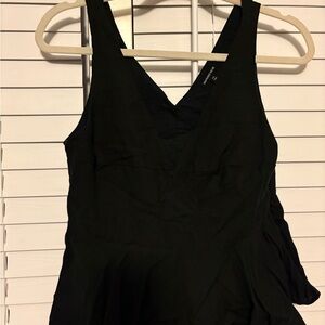 Who What Wear Black Tank Top